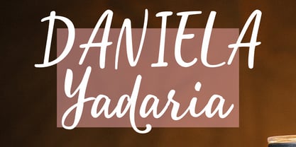 Modymel Font Poster 3