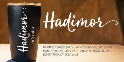 Modymel Font Poster 2