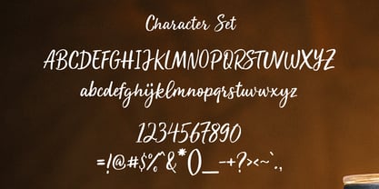 Modymel Font Poster 4