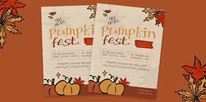 Walnut Hope Font Poster 8