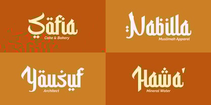 Albaik Font Poster 12