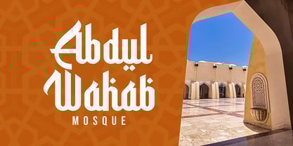 Albaik Font Poster 8