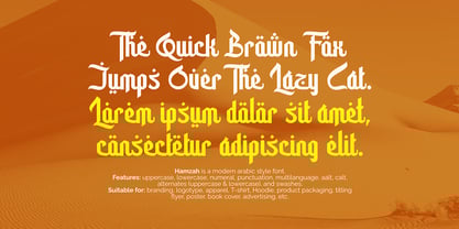 Albaik Font Poster 10