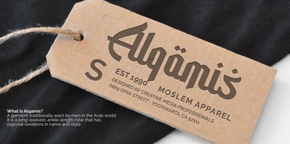 Albaik Font Poster 11