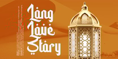 Albaik Font Poster 2