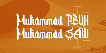 Albaik Font Poster 13