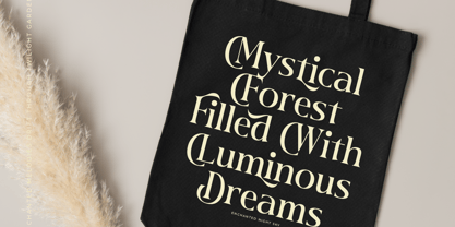 Twilight Vintage Font Poster 8