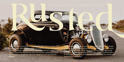 Twilight Vintage Font Poster 11