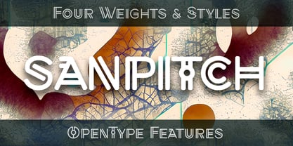 Sanpitch Font Poster 2