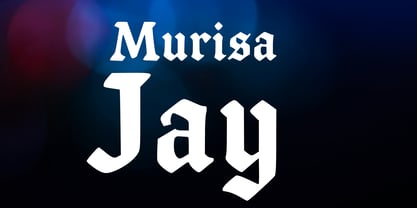 Murisa Jay Font Poster 1