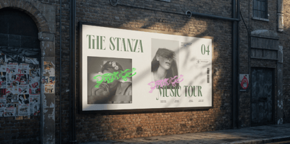 Repslag Brocker Font Poster 7