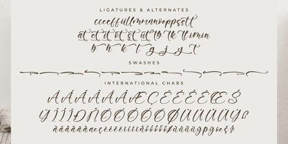 Hatheyrose Font Poster 8