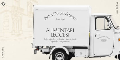 APN Ochra Font Poster 2