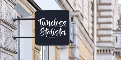 Heights Asterick Font Poster 2