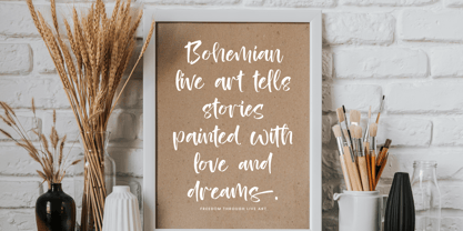 Heights Asterick Font Poster 9