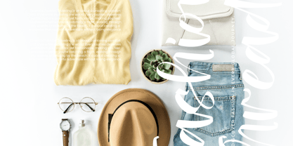 Heights Asterick Font Poster 5