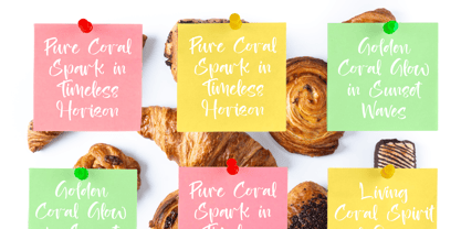 Heights Asterick Font Poster 8