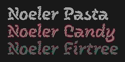 Noeler Font Poster 2