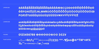 BT Oateria Font Poster 9