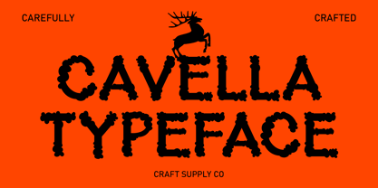 Cavella Font Poster 1