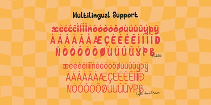 Dooby Derby Light Font Poster 11