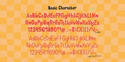 Dooby Derby Light Font Poster 10