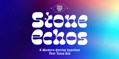 Stone Echos Font Poster 1