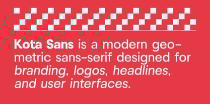 Kota Sans Font Poster 7