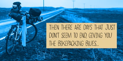 Bikepacker Font Poster 3