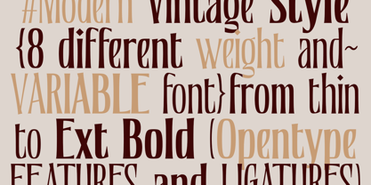 Quinthor Font Poster 3