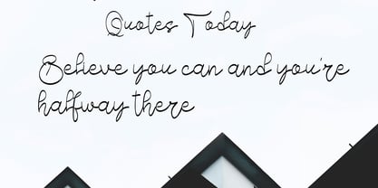 Bigges Font Poster 2