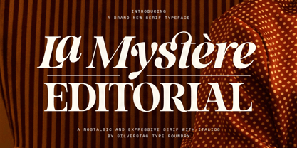 SLTF La Mystere Font Poster 1
