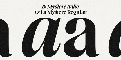 SLTF La Mystere Font Poster 13