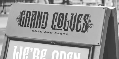 Silvershine Font Poster 6