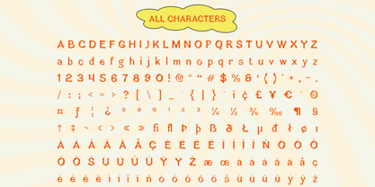 Cavella Blur Font Poster 6