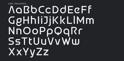 Aonic VF Font Poster 13