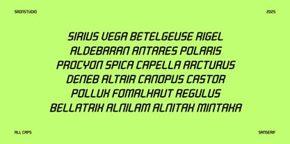 Kamujaya Font Poster 5