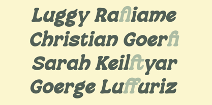 Citrion Font Poster 10