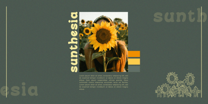 Citrion Font Poster 2