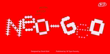 Neo Geo Font Poster 1