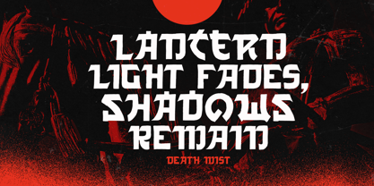 Death Mist Font Poster 8