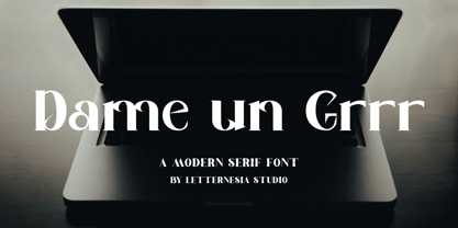 Dame un Grrr Font Poster 1