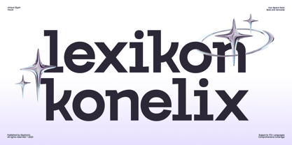 GC Exolink Font Poster 7