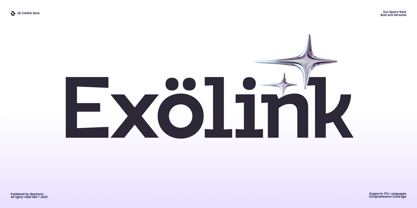 GC Exolink Font Poster 1