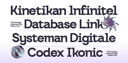 GC Exolink Font Poster 14