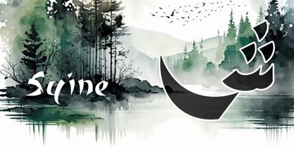 Longfeng He Font Poster 2