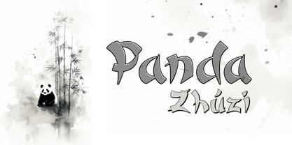 Longfeng He Font Poster 4