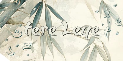 Longfeng He Font Poster 5