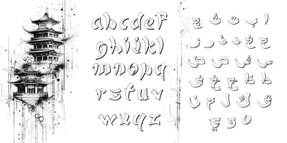 Longfeng He Font Poster 9