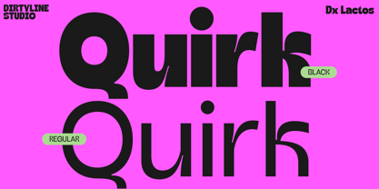 Dx Lactos Vol 02 Font Poster 3